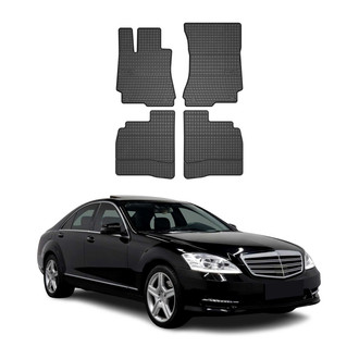 OMAC® - Classic 1st & 2nd Row Black Floor Mat Set