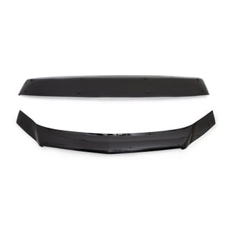 OMAC® - Black Bug Shield Hood Deflector and Windshield Sun Visor Kit