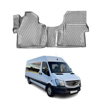 OMAC® - Classic 1st & 2nd Row Gray Floor Mat Set