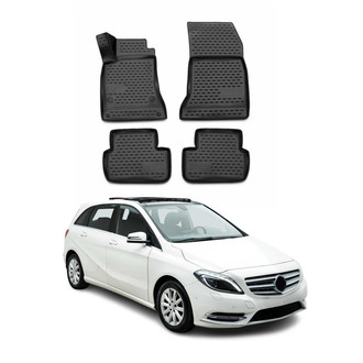 OMAC® - Classic 1st & 2nd Row Black Floor Mat Set