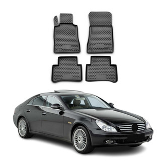 OMAC® - Classic 1st & 2nd Row Black Floor Mat Set