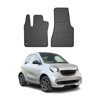 OMAC® - Classic 1st & 2nd Row Black Floor Mat Set