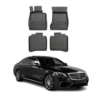 OMAC® - Premium 1st & 2nd Row Black Floor Mat Set