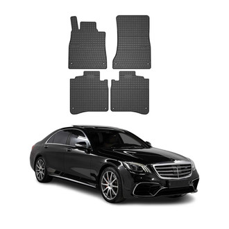 OMAC® - Classic 1st & 2nd Row Black Floor Mat Set