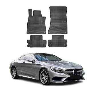 OMAC® - Classic 1st & 2nd Row Black Floor Mat Set
