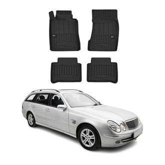 OMAC® - Premium 1st & 2nd Row Black Floor Mat Set