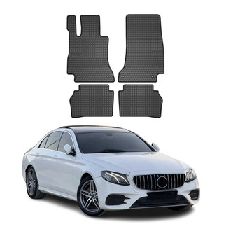 OMAC® - Classic 1st & 2nd Row Black Floor Mat Set