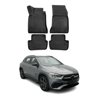 OMAC® - Classic 1st & 2nd Row Black Floor Mat Set