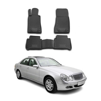 OMAC® - Classic 1st & 2nd Row Black Floor Mat Set