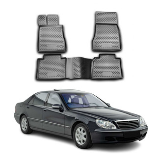 OMAC® - Classic 1st & 2nd Row Black Floor Mat Set