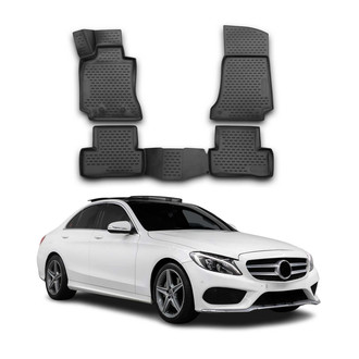 OMAC® - Classic 1st & 2nd Row Black Floor Mat Set