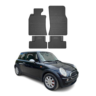 OMAC® - Classic 1st & 2nd Row Black Floor Mat Set