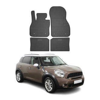 OMAC® - Classic 1st & 2nd Row Black Floor Mat Set