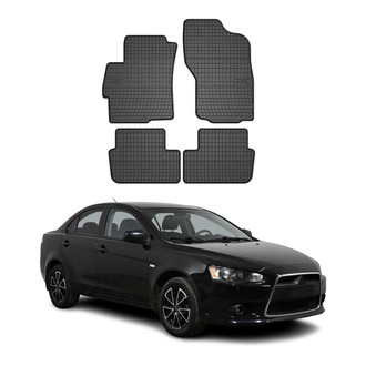 OMAC® - Classic 1st & 2nd Row Black Floor Mat Set