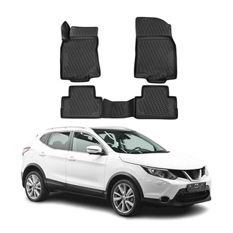 OMAC® - Classic 1st & 2nd Row Black Floor Mat Set