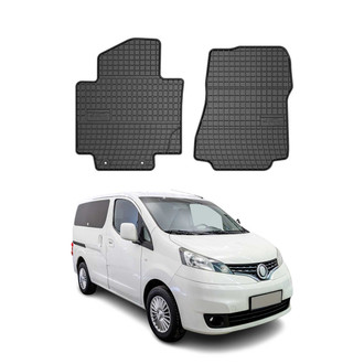 OMAC® - Classic 1st & 2nd Row Black Floor Mat Set