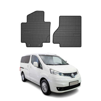 OMAC® - Classic 1st & 2nd Row Black Floor Mat Set