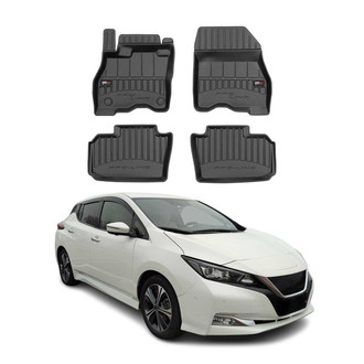 OMAC® - Premium 1st & 2nd Row Black Floor Mat Set