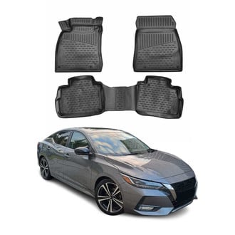 OMAC® - Classic 1st & 2nd Row Black Floor Mat Set