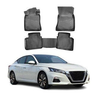 OMAC® - Classic 1st & 2nd Row Black Floor Mat Set