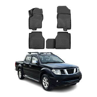 OMAC® - Classic 1st & 2nd Row Black Floor Mat Set