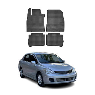 OMAC® - Classic 1st & 2nd Row Black Floor Mat Set