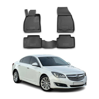 OMAC® - Classic 1st & 2nd Row Black Floor Mat Set