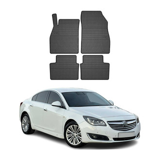 OMAC® - Classic 1st & 2nd Row Black Floor Mat Set