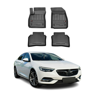 OMAC® - Premium 1st & 2nd Row Black Floor Mat Set