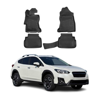 OMAC® - Classic 1st & 2nd Row Black Floor Mat Set