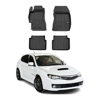 OMAC® - Premium 1st & 2nd Row Black Floor Mat Set