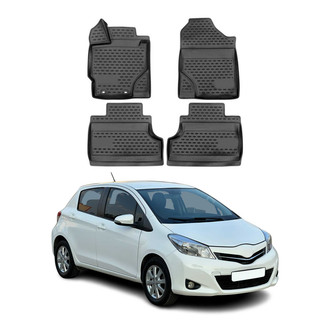 OMAC® - Classic 1st & 2nd Row Black Floor Mat Set