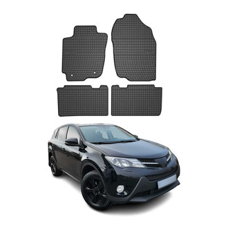 OMAC® - Classic 1st & 2nd Row Black Floor Mat Set