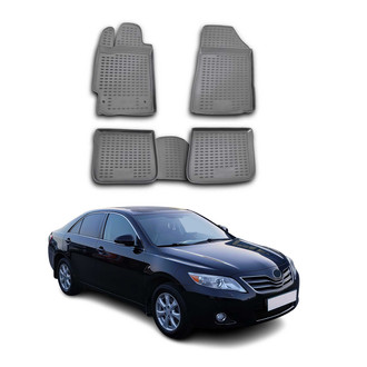 OMAC® - Classic 1st & 2nd Row Gray Floor Mat Set