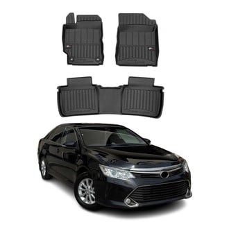 OMAC® - Premium 1st & 2nd Row Black Floor Mat Set