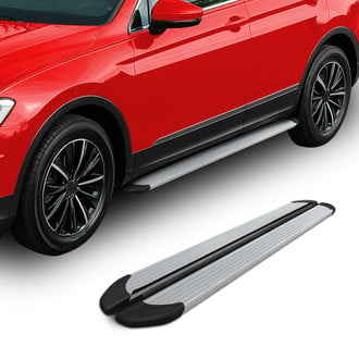 OMAC USA® - OPA Black with Silver Step Boards