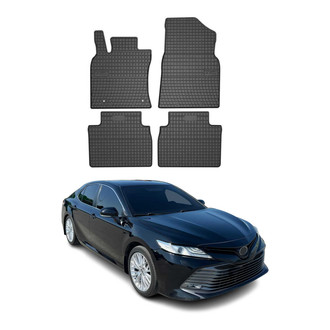 OMAC® - Classic 1st & 2nd Row Black Floor Mat Set