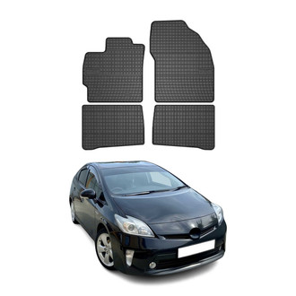 OMAC® - Classic 1st & 2nd Row Black Floor Mat Set