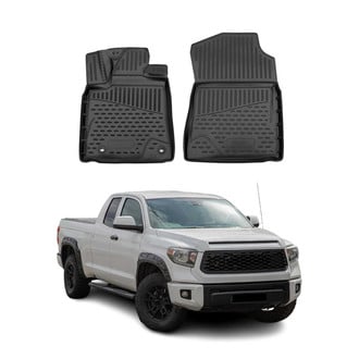OMAC® - Classic 1st & 2nd Row Black Floor Mat Set