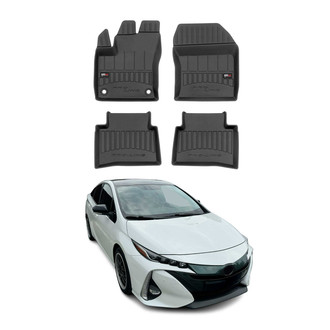 OMAC® - Premium 1st & 2nd Row Black Floor Mat Set