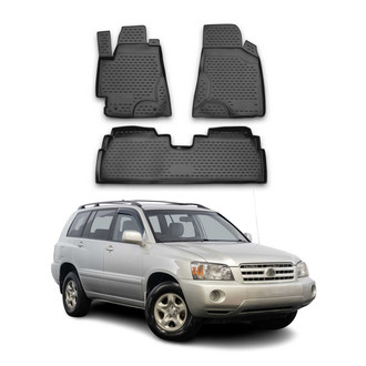 OMAC® - Classic 1st & 2nd Row Black Floor Mat Set