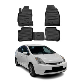 OMAC® - Classic 1st & 2nd Row Black Floor Mat Set