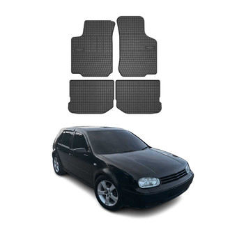 OMAC® - Classic 1st & 2nd Row Black Floor Mat Set