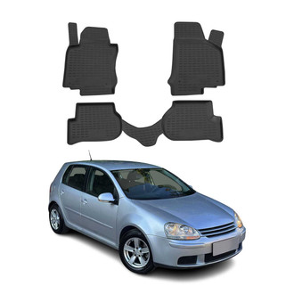OMAC® - Classic 1st & 2nd Row Black Floor Mat Set