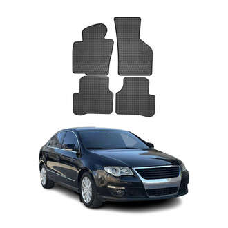 OMAC® - Classic 1st & 2nd Row Black Floor Mat Set
