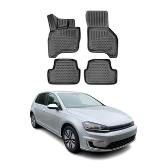OMAC® - Classic 1st & 2nd Row Black Floor Mat Set