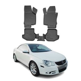 OMAC® - Classic 1st & 2nd Row Black Floor Mat Set