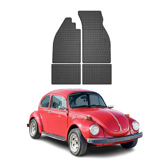 OMAC® - Classic 1st & 2nd Row Black Floor Mat Set