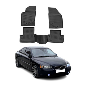 OMAC® - Classic 1st & 2nd Row Black Floor Mat Set