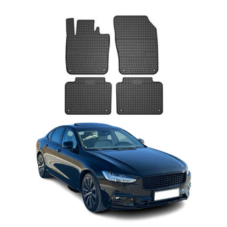 OMAC® - Classic 1st & 2nd Row Black Floor Mat Set